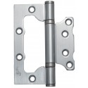 Завіса накладна посилена 100x75x3mm 2BB MSC Матовий хром