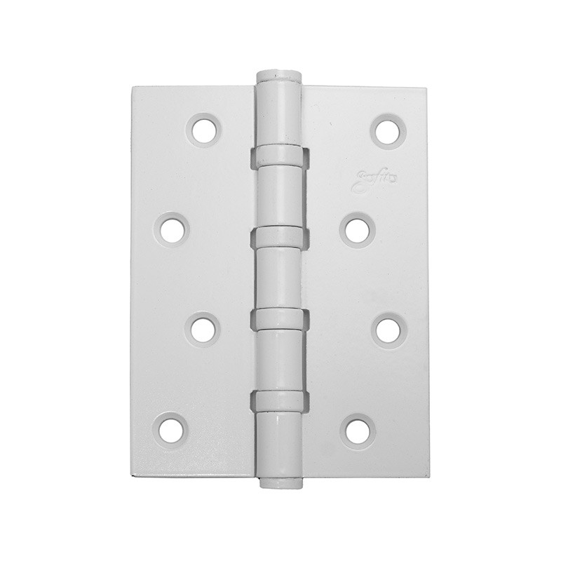 Завіса врізна універсальна 100x75x2,5mm 4BB WHITE Білий