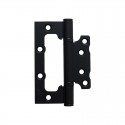  Завіса накладна посилена 100x68x3mm 2BB BLACK чорний