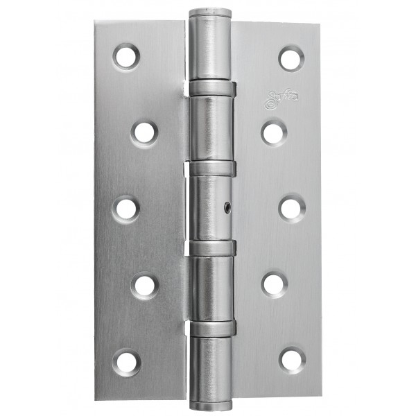  Завіса універсальна посилена розбірна 125x75x3mm 4BB SC Матовий хром